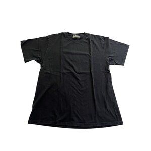 Strawberry EcoCycle Short Sleeve T-Shirt in Black